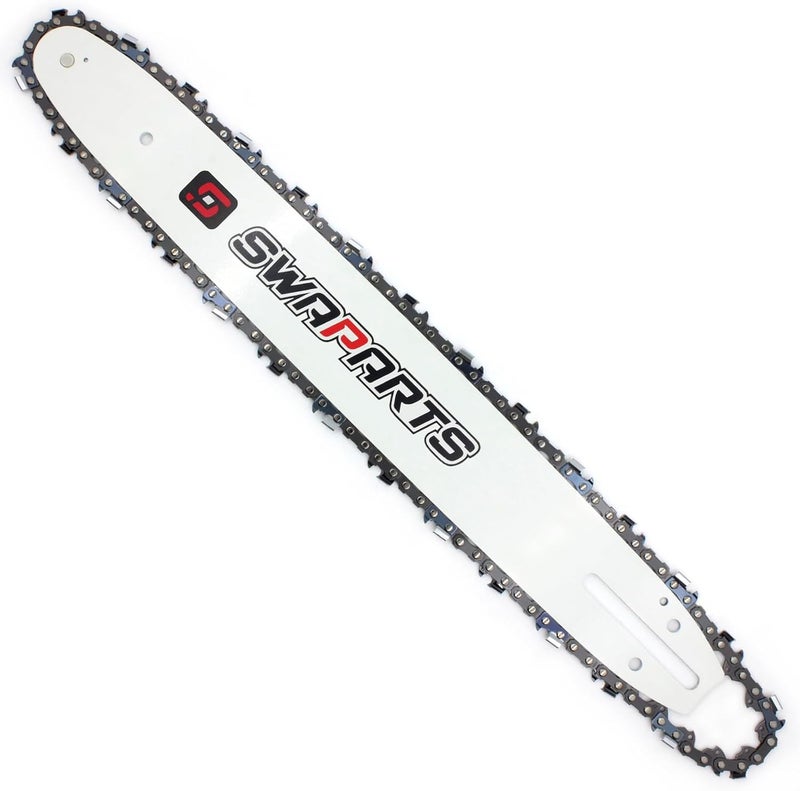 SWAPARTS 16 Inch Chainsaw Bar and Chain Combo, 3/8" LP Pitch, 050" Gauge, 56 Drive Links for Greenworks 2904302, Craftsman, Poulan, Ryobi, Echo, Makita E-00103, Homelite, Husqvarna, Remington - Image 2